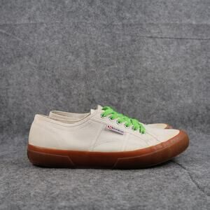Superga Shoes Womens 10.5 Mens 9 Sneakers Canvas Casual Lace Up Lifestyle Cotu